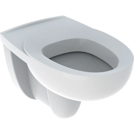 WC suspendu à fond creux Geberit Publica avec assise ergonomique