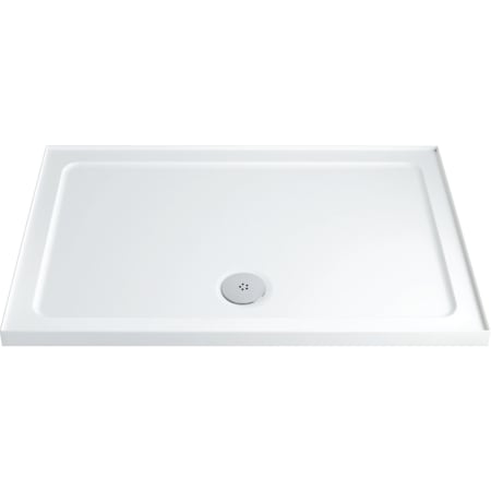 Twyford rectangular shower tray with upstand