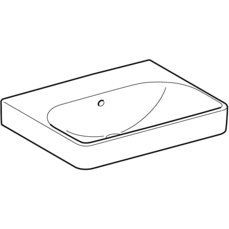 Geberit Smyle Square washbasin - Washbasins,Washbasins