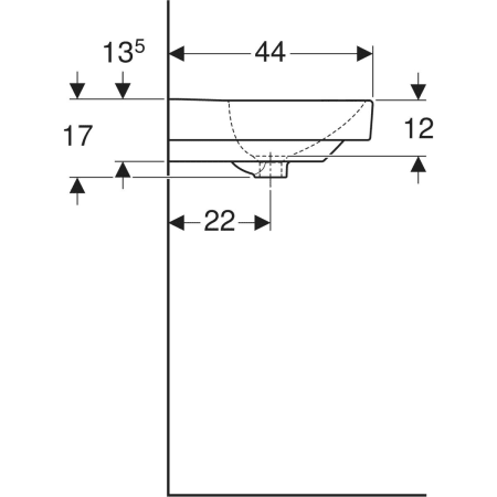 Geberit Smyle Square washbasin - Washbasins,Washbasins