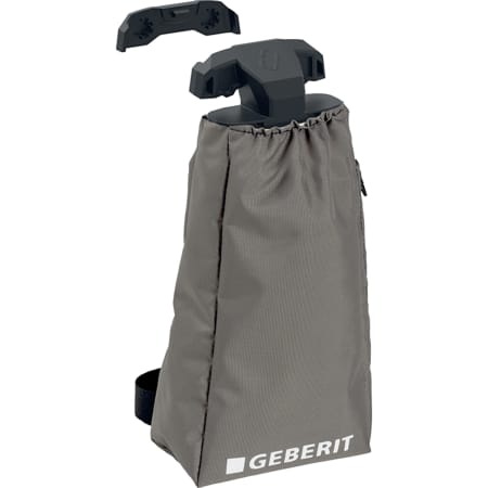 Geberit FlowFit collecting device for pressing indicator
