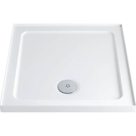 Twyford square shower tray with upstand