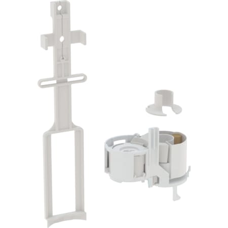 Geberit trykknapp WC-skyllesystem med pneumatisk aktivering av skyll, dobbeltskyll og Sigma innbyggingssisterne 8 cm
