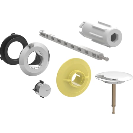 Geberit service set for bathtub drain with push actuation PushControl