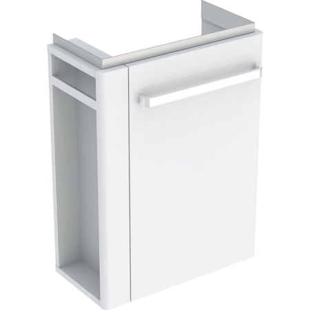 Geberit Selnova Compact cabinet for handrinse basin, with towel rail, small projection