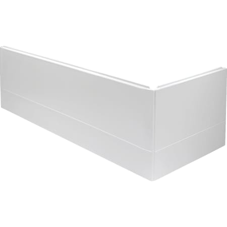 Twyford end panel for rectangular bathtub