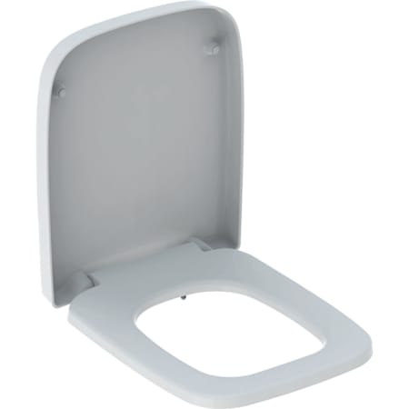 Geberit Renova Plan WC-ülőke, szögletes design, rögzítés alulról