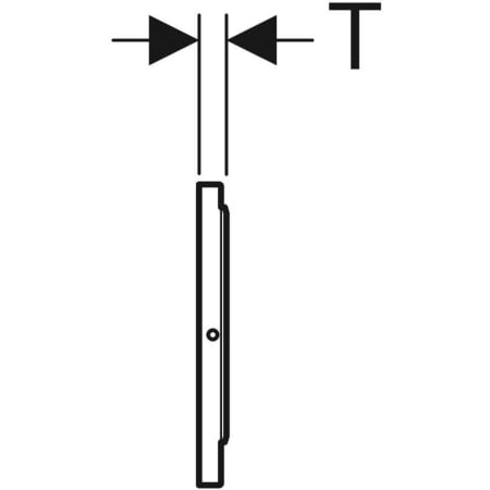 Geberit WC-Steuerung elektronisch, Netzbetrieb, für Sigma UP-Spülkasten 12 cm, mit Sigma10 Betätigungsplatte, Round, automatisch / berührungslos / manuell - Für Netzbetrieb, für Geberit Sigma UP-Spülkästen 12 cm