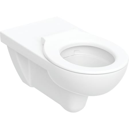 Pack WC suspendu à fond creux Geberit Renova Comfort rallongé, adapté PMR, Rimfree, avec lunette d’abattant