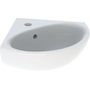 Corner handrinse basins