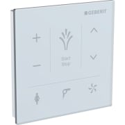 Wall-mounted control panel for Geberit AquaClean