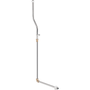 Flush pipes, flush bends and adapters