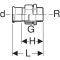 Image of Adapters and connections, detachable - GEBERIT