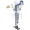 Robinet flotteur Geberit type 383, alimentation latérale, 3/8", mamelon en laiton — Vue du produit