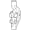 Culotte Geberit HDPE Sovent — Dessin coté en perspective