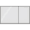 Plaque de déclenchement Geberit Omega60, angulaire, rinçage double touche, à fleur de paroi — Visuel fabricant
