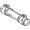 Raccord coulissant Geberit FlowFit — Dessin coté en perspective