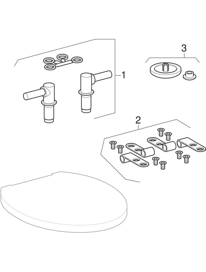 WC-Sitze (Geberit Cleo)