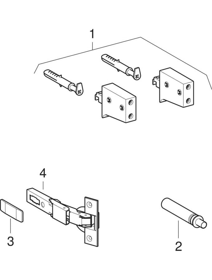 Unterschränke für Handwaschbecken (Geberit Xeno²)