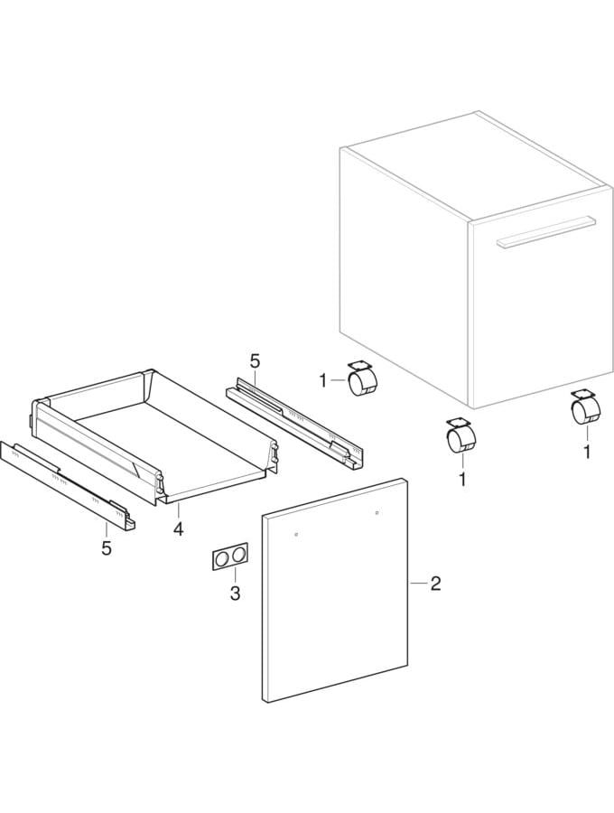 Tabouret (Geberit Silk)