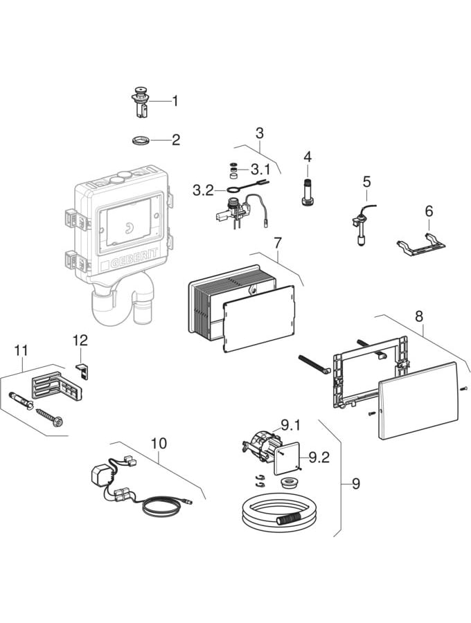 Uređaji za higijensko ispiranje instalacije bez upravljačke jedinice (godine proizvodnje 2018.-2023.)