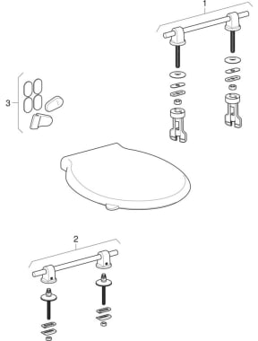WC seats (Geberit Abalona, Selnova Comfort)