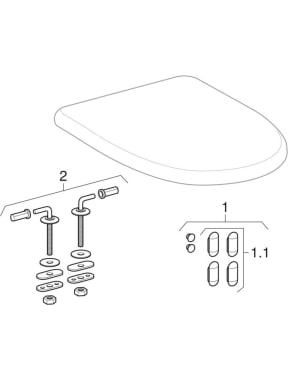 WC-Sitze (Geberit Renova Comfort, Plus4)
