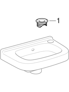 Handrinse basins (Geberit 300 Basic, 300)