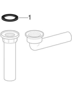 Straight connectors with female thread and connection bends with female thread
