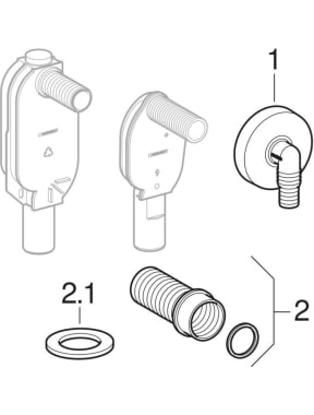Concealed traps for machines
