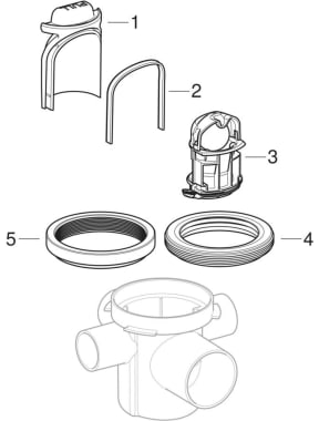 Collector drains made of PE