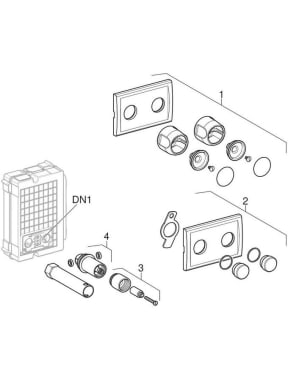 Stop valve and manifold units Compact