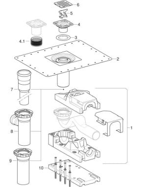 CleanPoint shower floor drains